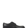 Jones Bootmaker Mens Black Chesham Leather Derby Shoes