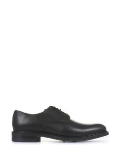 Jones Bootmaker Mens Black Chesham Leather Derby Shoes -Jones Bootmaker Sales unnamed file 997
